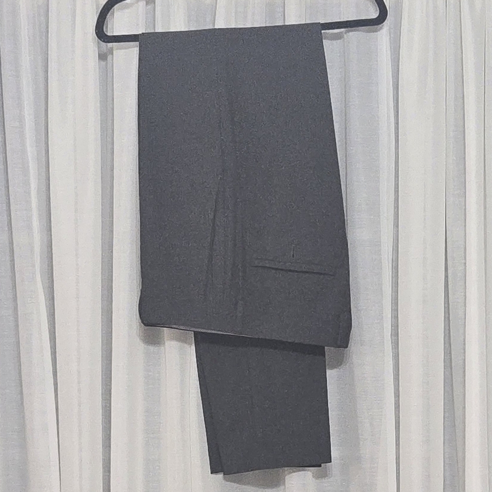 J.M. Haggar Charcoal Men's Dress Pants